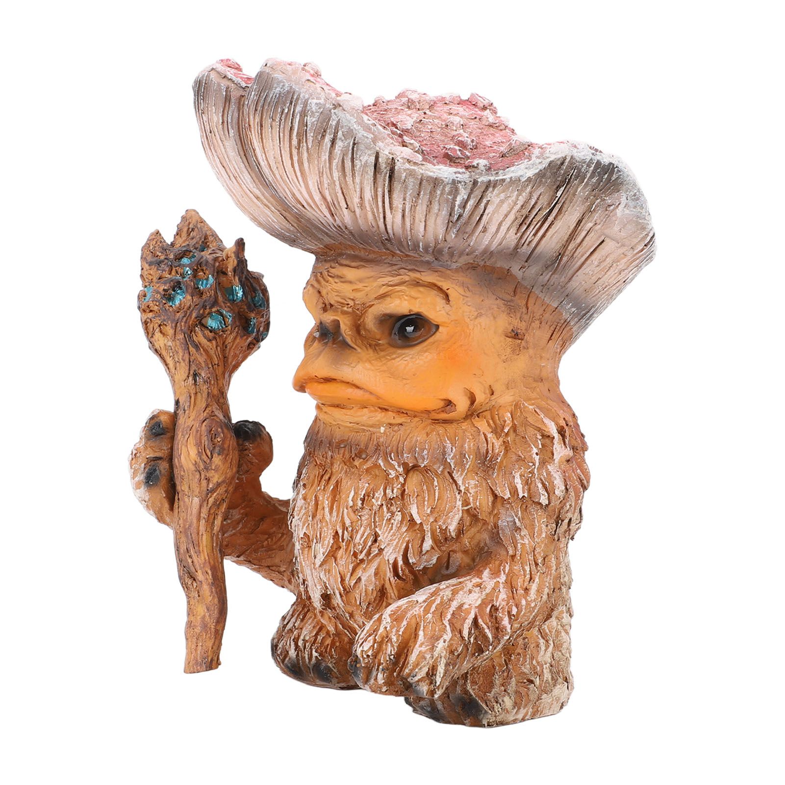 Fairy Mushroom Monster Resin Gothic Style Exquisite Vividly Detailed Outdoor Garden Statue for Lawn Yard Balcony A — image 3