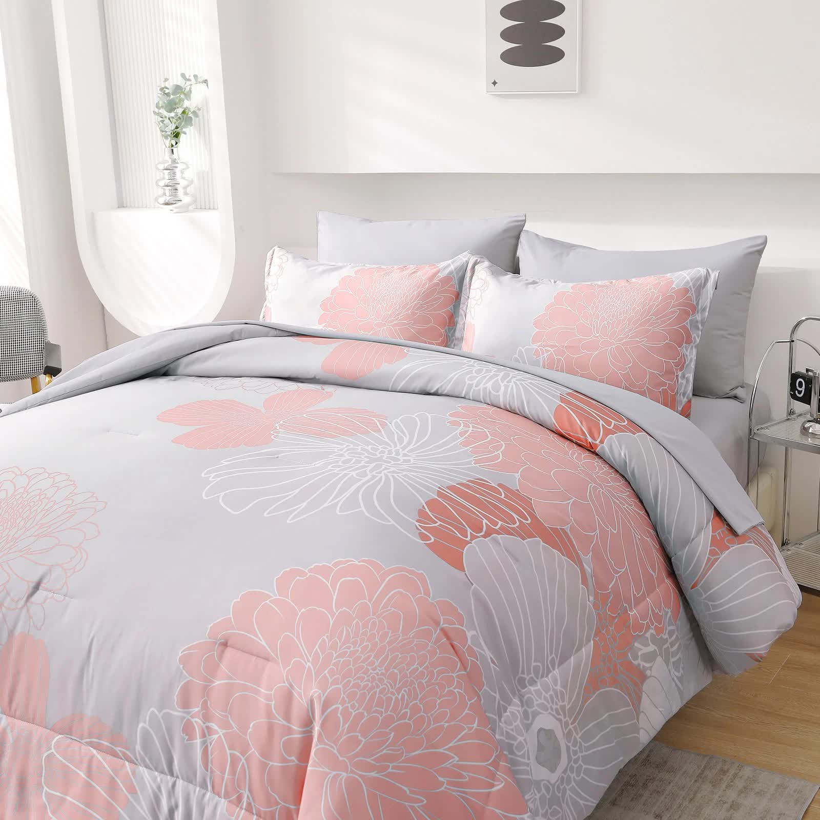 Zen Retreat Quilted Comforter Bundle – 3‑Piece Serenity Style — image 3
