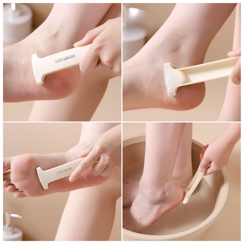 2-Piece Home Foot Pedicure Set, Dead Skin and Callus Shaver, Heel File and Remover—Blue — image 6