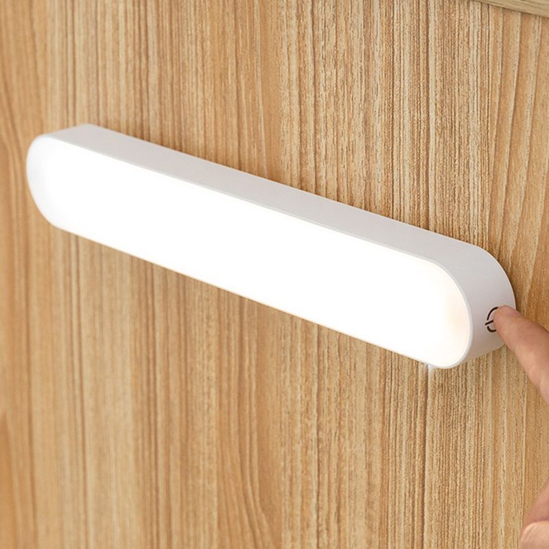 Dorm Reading Light USB LED Eyes Protection Touch Switch Cabinet Closet Rechargeable Night Light White 26cm/10.24in — image 4