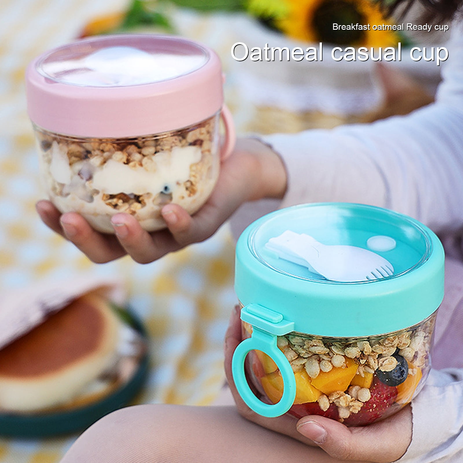 Polycarbonate White PC Leakproof Yogurt Container White — image 3