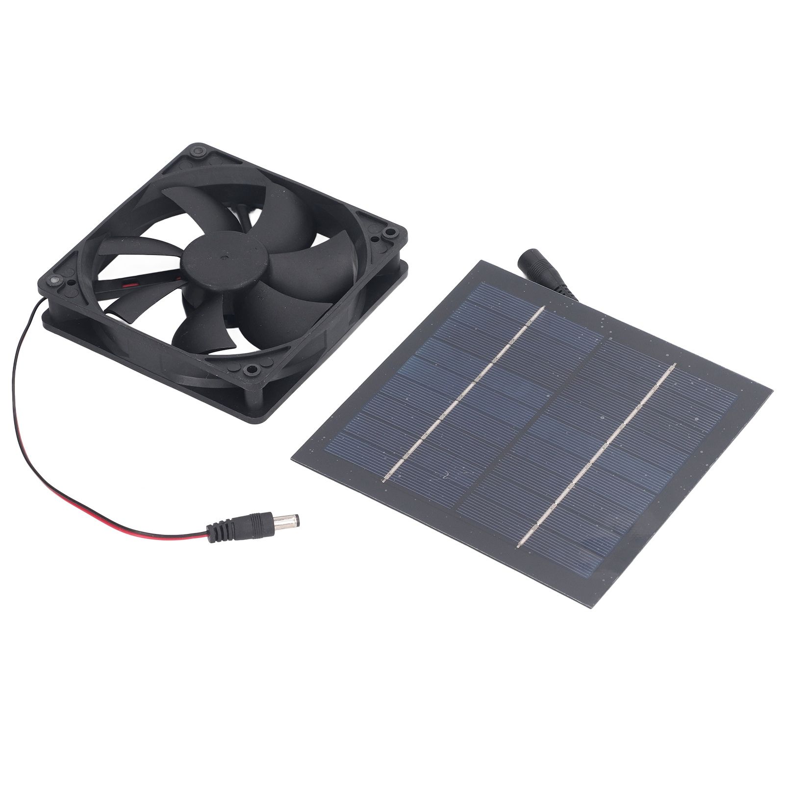 Solar Panel Fan Kit 20W IP65 Waterproof for Outside Small Chicken Coops Greenhouses Sheds Pet Houses Window Exhaust โ image 6