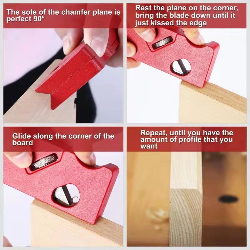 Bevel Planer Hand Tools Wood Chamfer Cutting Trimming Tool Mini Hand Planer Power Tools Electrical Tools Carpenter Tool โ image 3