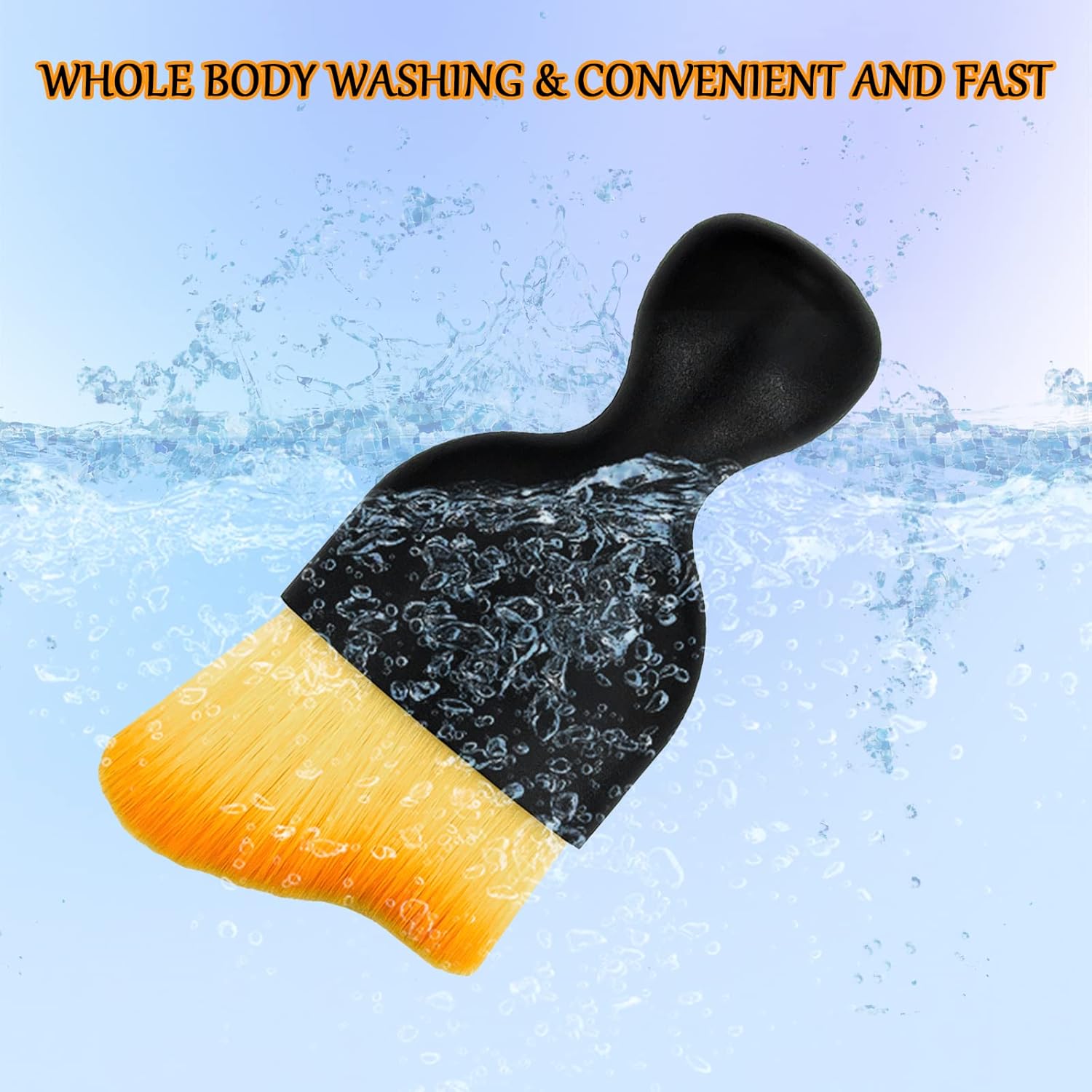 Car Interior Detailing Brush, Ultra Soft Non-Scratch Dust Brush, Car Interior Cleaning Tool for Cleaning Panels, Air Vent, Leather (Yellow) โ image 4