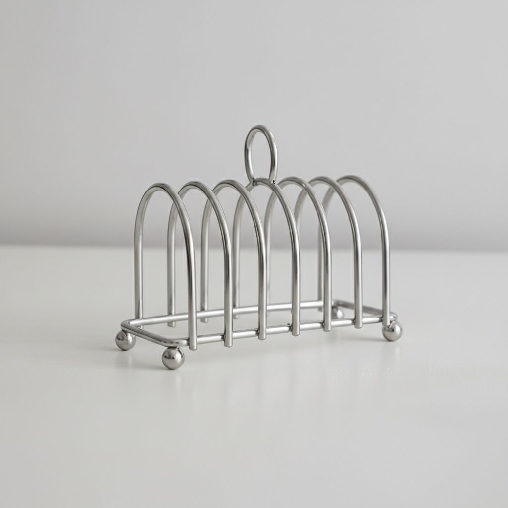 Stainless Steel Slice Toast Rack Kitchen Accessory for Storage for Gatherings Parties and Outdoor Activities Compact Design for Home and Restaurant Use — image 3