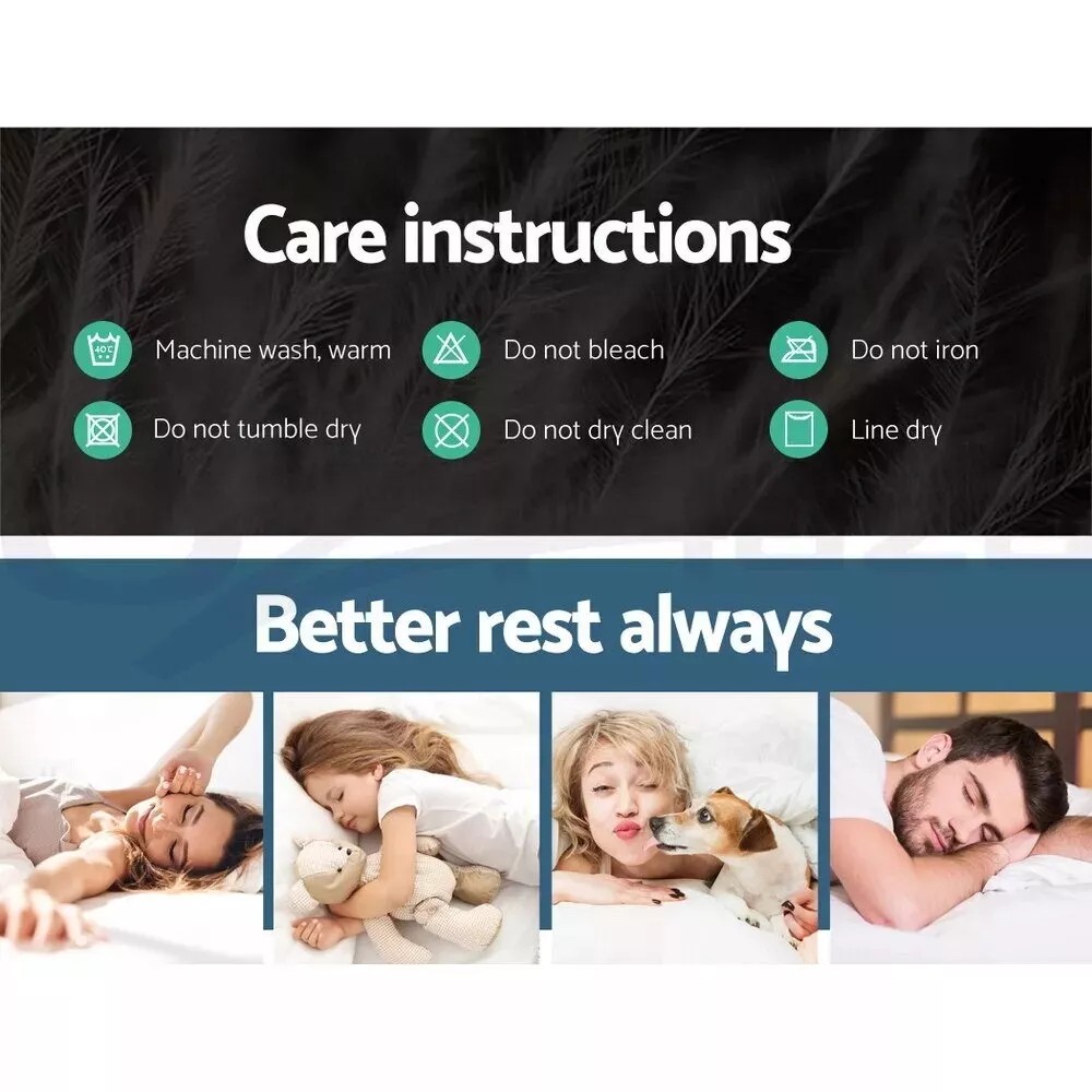 5CM Bedding Luxury Pillowtop Mattress Topper Mat Pad Antibacterial and dust mite-resistant King:183 × 203cm — image 4
