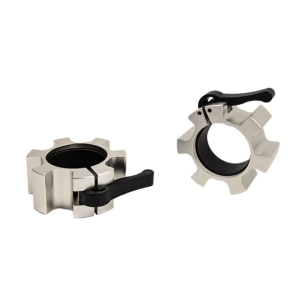 Aluminium Olympic Lock Collars Pair Barbell Clamps Clips Quick — image 5