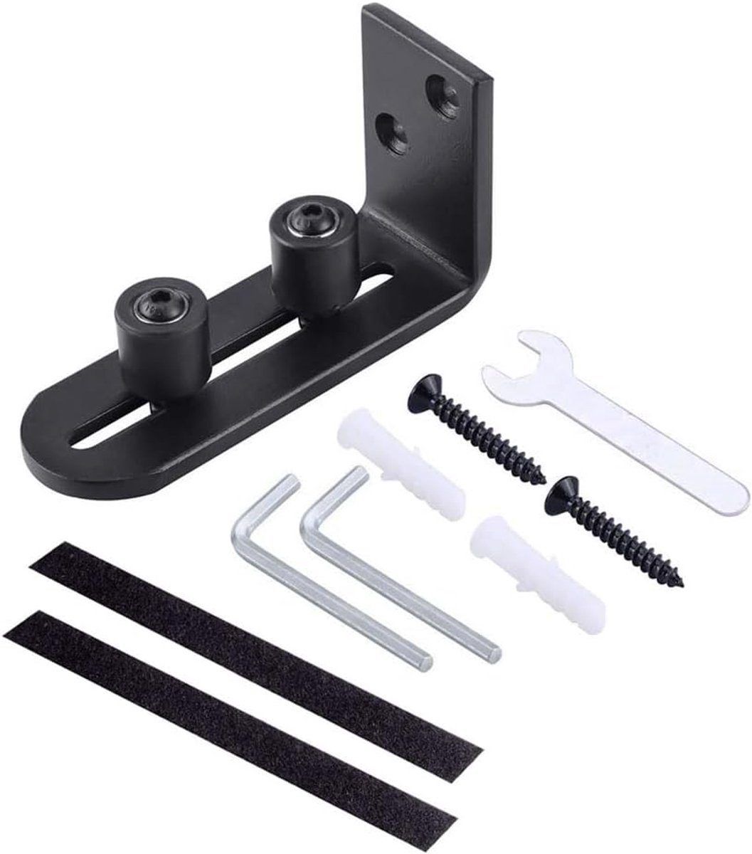 Sliding door system - Adjustable floor guide - Sliding door hardware - Floor guide roller - Adjustable door guide - For sliding doors Sliding door - Barn door