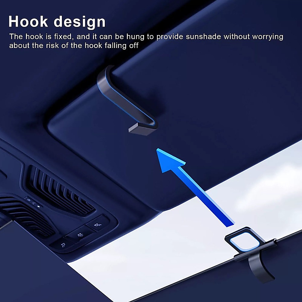 Retractable Sunshade for Car Windshield โ UV Protection Window Cover โ image 6