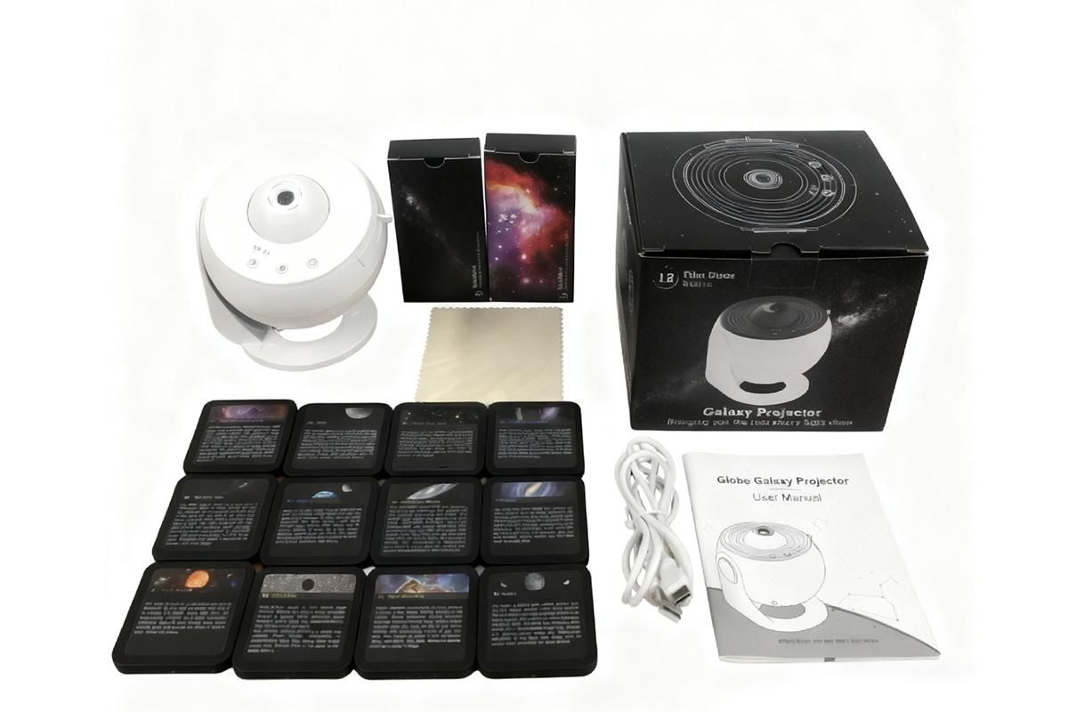 Galaxy Projector for Bedroom 13 Film Discs Projector - White โ image 2