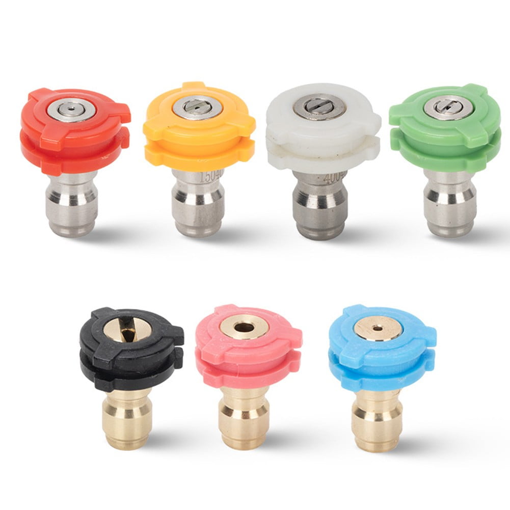 Car Washing Machine 1/4 Nozzle High Pressure Nozzle Fan-Shaped Quick Fittings 1.6 mm ā image 6