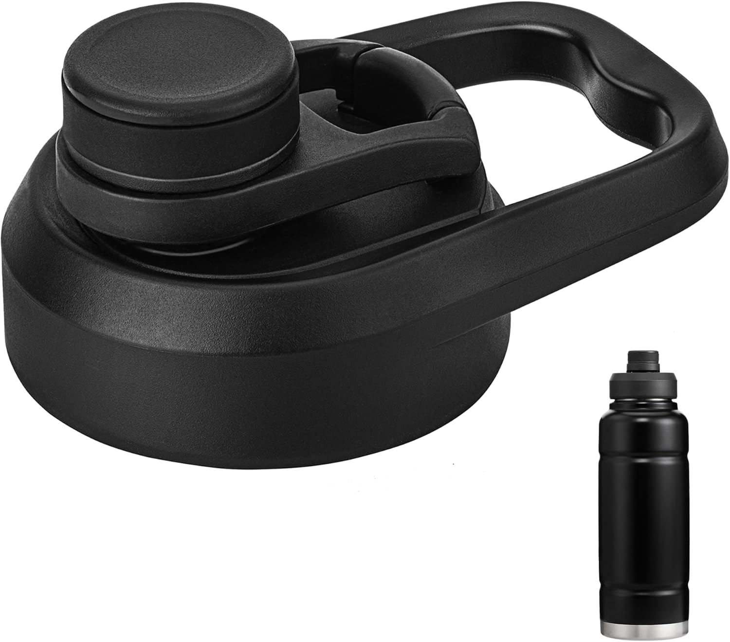 Replacement Lid for Bubba Water Bottle 24 32 40 OZ, Spout Lid with Ergonomic Handle for Bubba Trailblazer - Durable, BPA-Free & Leak-Proof