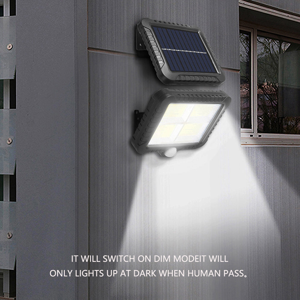 Solar Powered Light Patio Outdoor Motion Sensor Wall Lamp — image 6