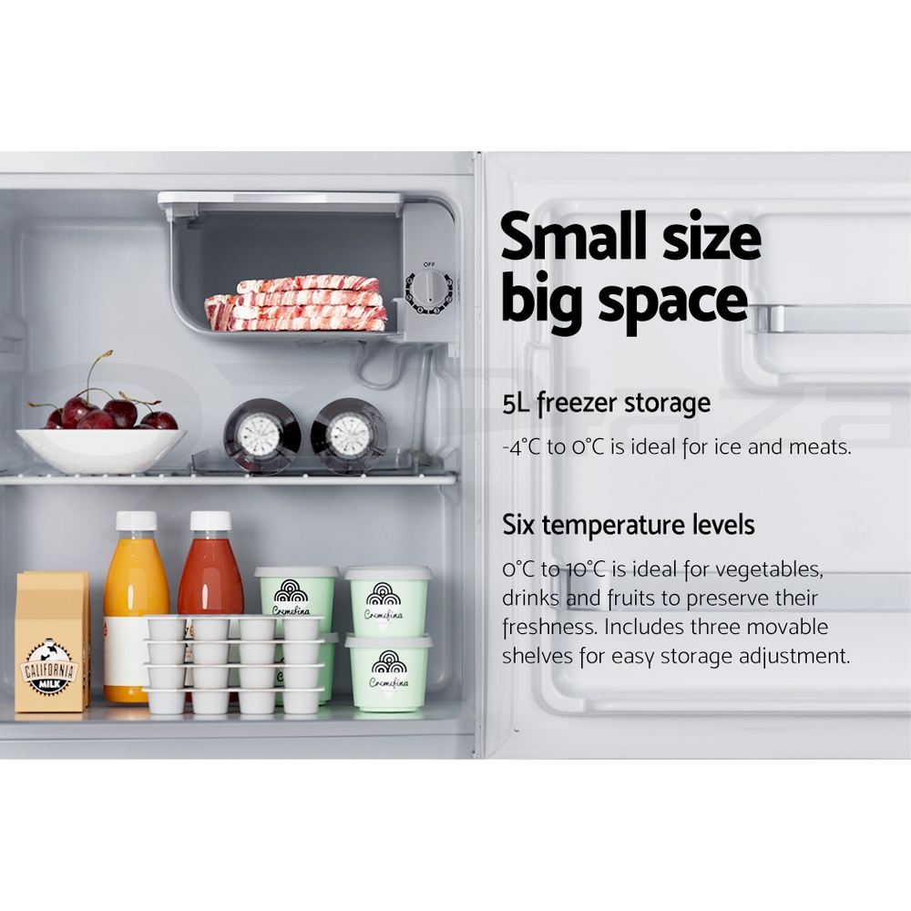 Devanti 48L Bar Fridge White — image 5