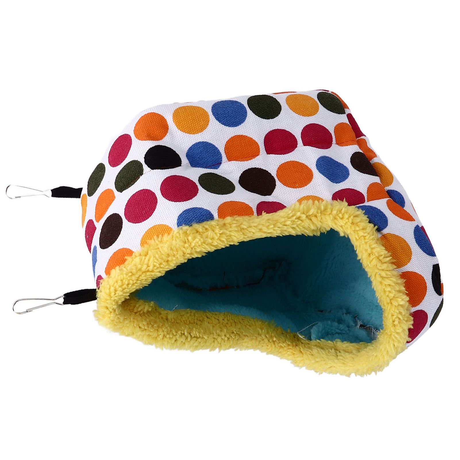 Pet Hamster Cave Bed Soft Comfortable Foldable Portable Thick Warm Easy Cleaning Small Animal House β image 6