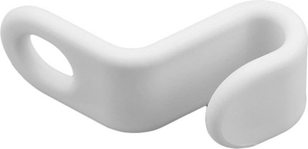Clothes Hanger Hooks | Clothes Hanger Hook | Clothes Hook for | Coat Rack Hook | White | 5 Pieces — image 3