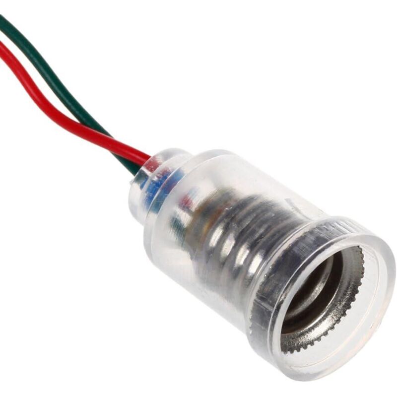 10 pcs E10 Lamps Base LED Screw Mount Small Bulbs Holder Light Socket With Wire Socket For Experiment Circuit Home — image 2