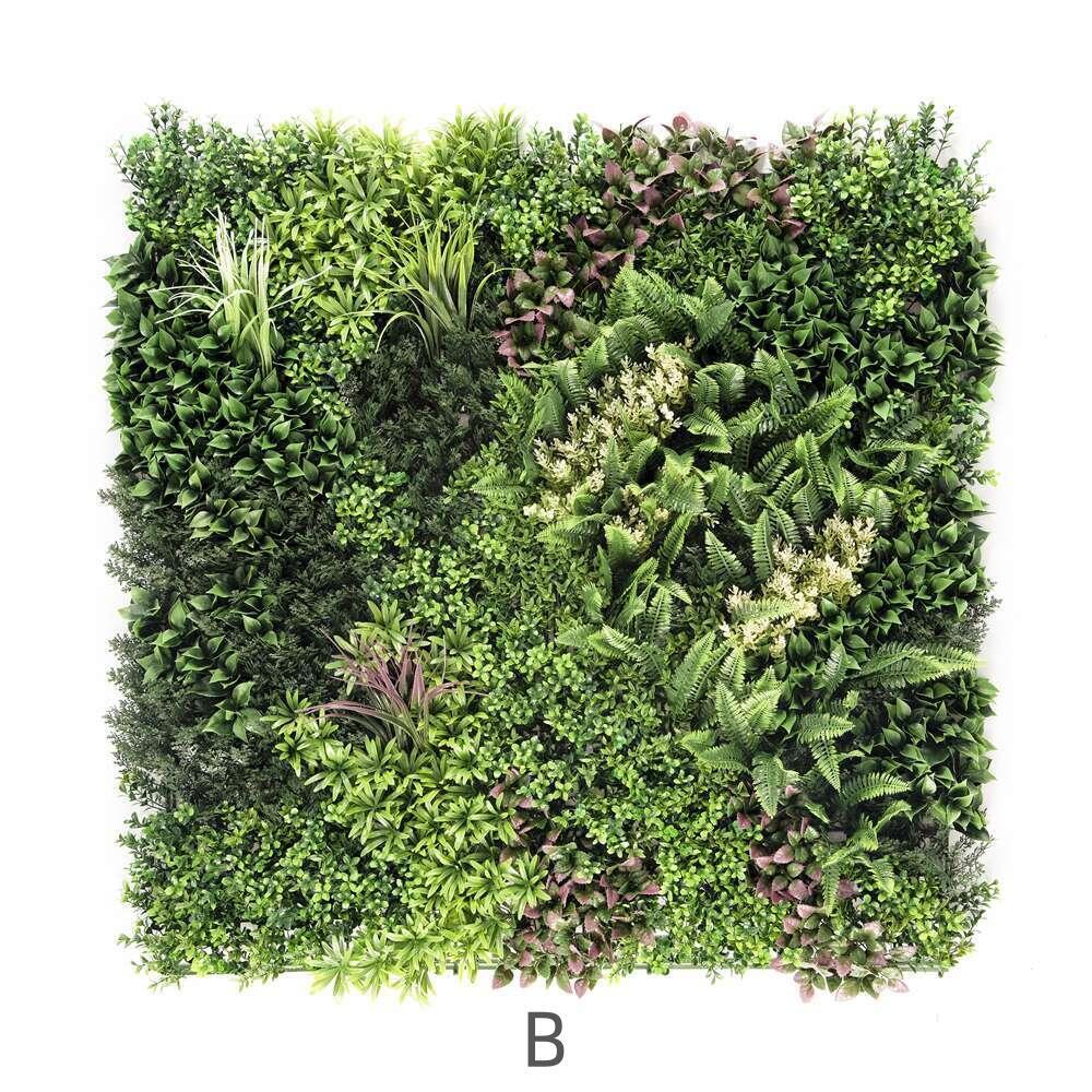 YES4HOMES 3 SQM Artificial Plant Wall Grass Panels Vertical Garden Foliage Tile Fence 1X1M — image 5
