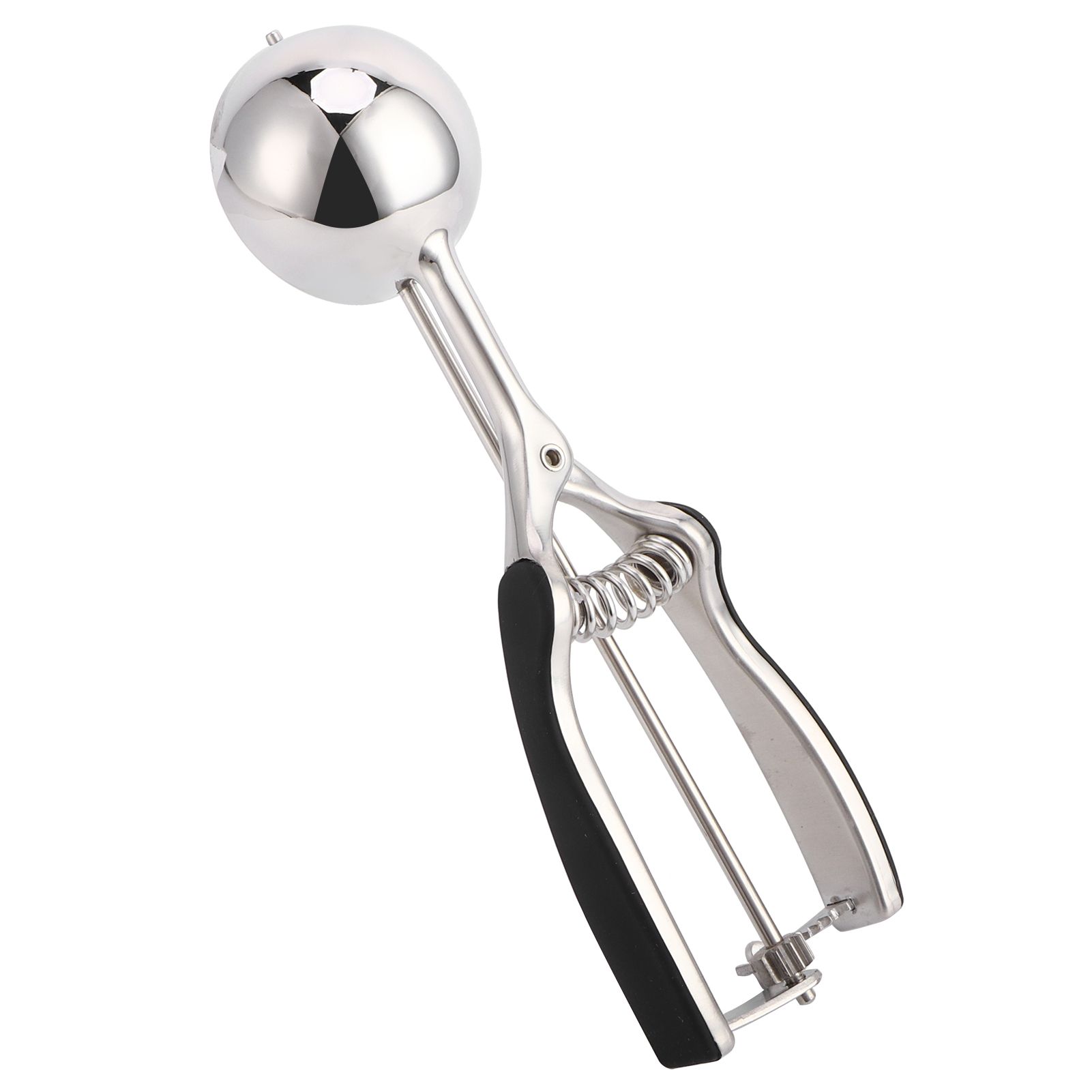 Ice Cream Spoon Stainless Steel Ice Cream Fruit Scoop Melon Baller Digging Ball for Kitchen55mm — image 3