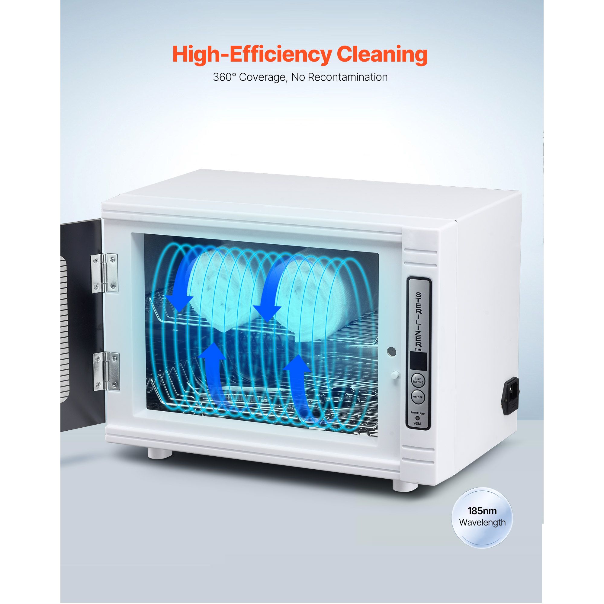 Nail Tool Cleaning Machine 12L Large Capacity Tool Cabinet Cleaner Box — image 2