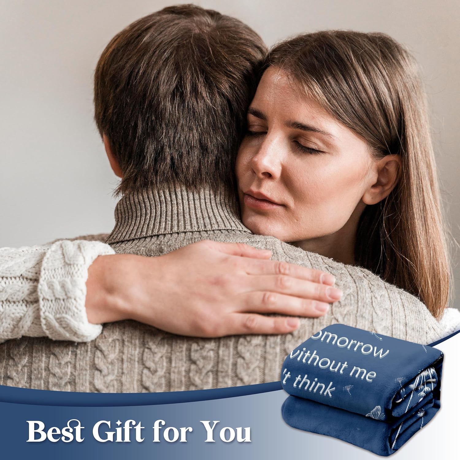 Sympathy Gifts for Loss of Loved One, Soft Flannel Memorial Blanket, Bereavement Gift Idea, Grief Sorry for Your Loss for Mom Dad Grandma Grandpa Sister - 50‘’ — image 2