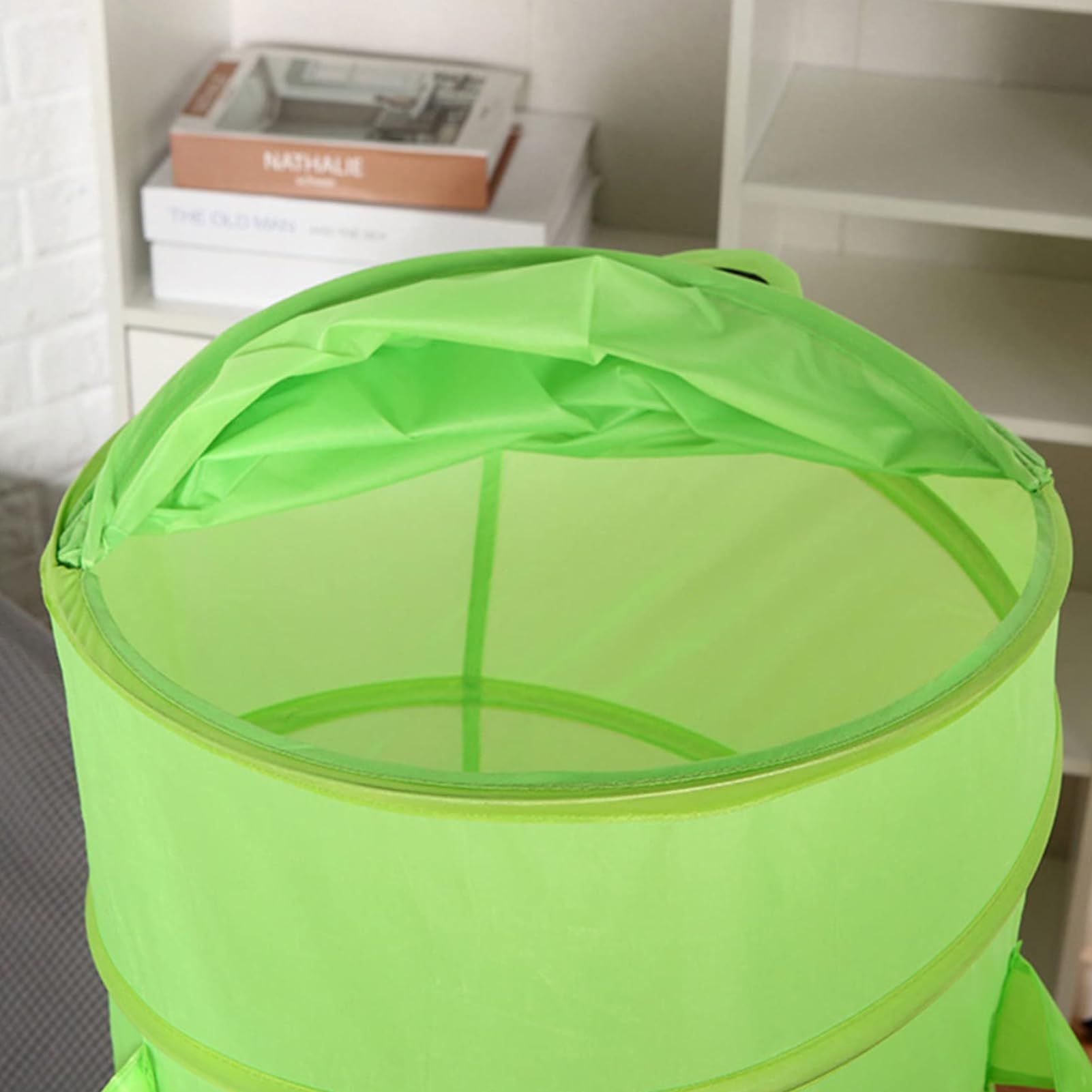Frog Shape Collapsible Laundry Hamper Bucket Sundries Storage Baskets Clothes Storage Basket Bathroom Laundry Basket — image 5