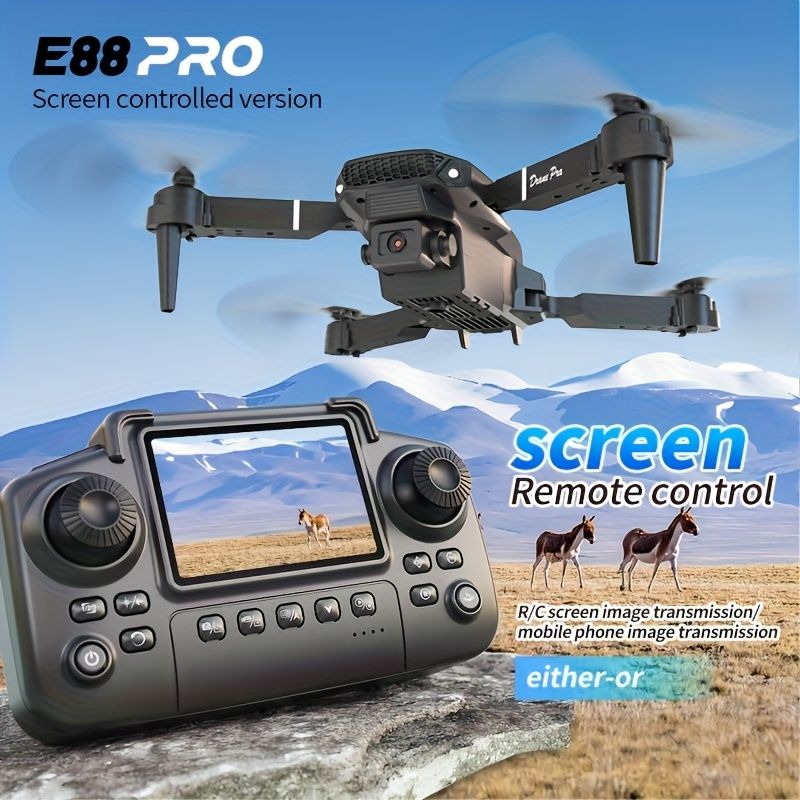 Upgraded foldable drone, equipped with dual high-definition cameras | obstacle avoidance, brushless motor, long distance, 360° flip, one-key take-off/landing