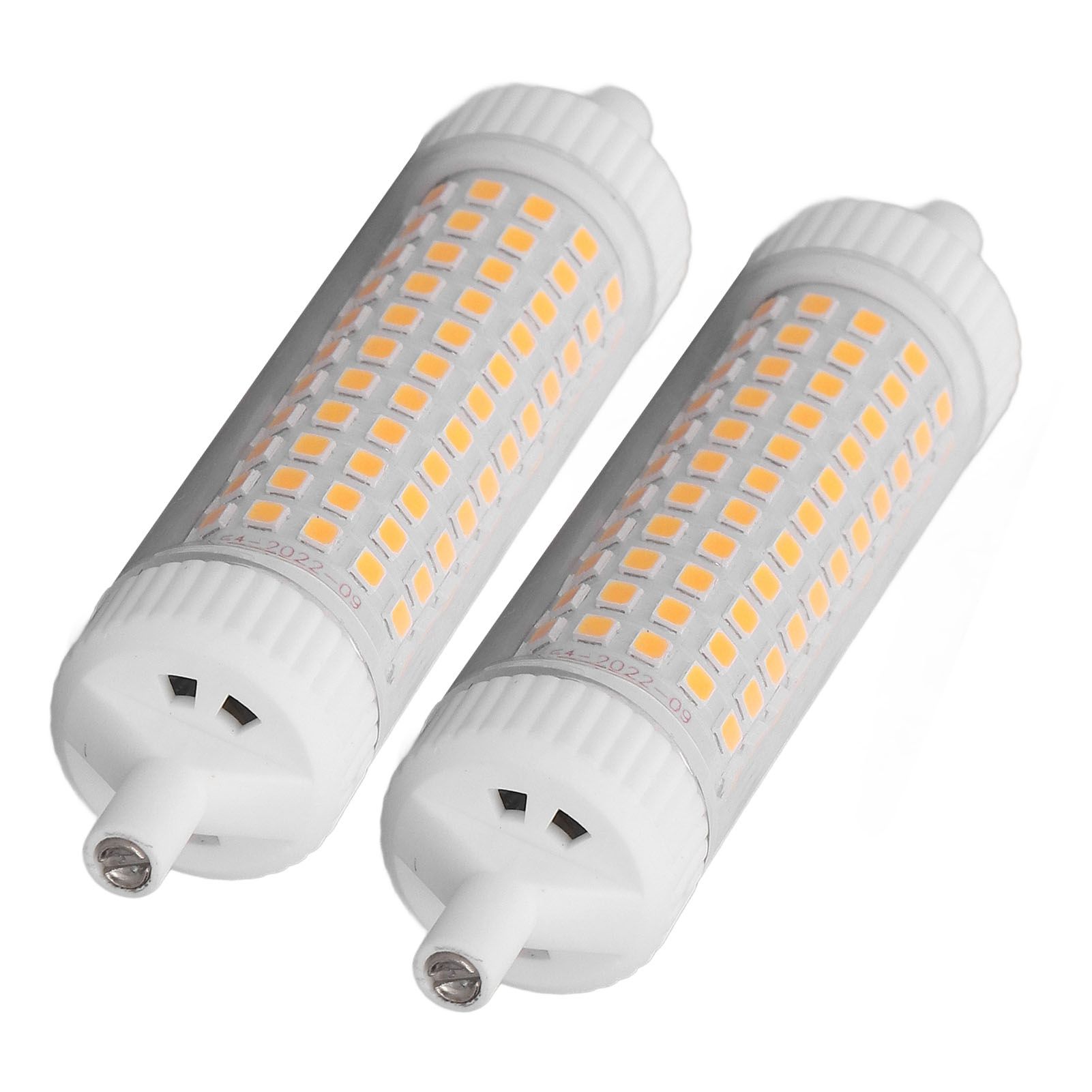 2Pcs R7S LED Light Bulb 118mm Dimmable 15W 154 LEDs Double Ended Floodlight for Home Night Advertising Lighting 220V Warm Light — image 6