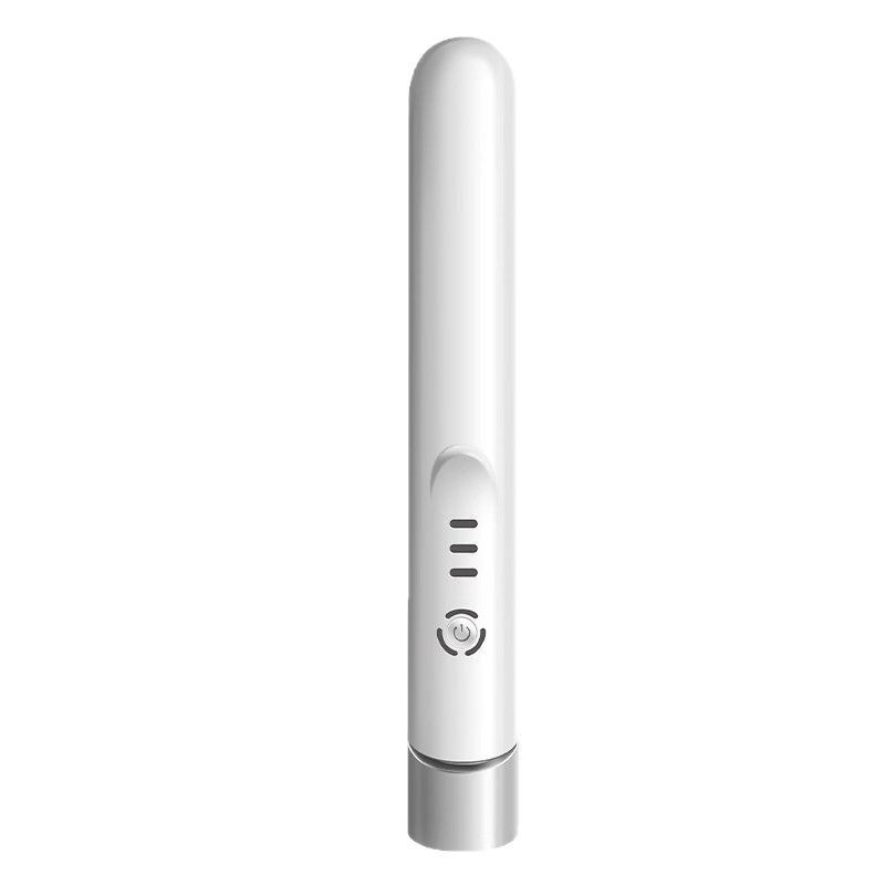 White Mini Cordless Hair Straightener - 3 Temperature Settings, Fast Heat-Up, Travel Friendly, Straight & Curl 2-in-1 Styling Tool for On-The-Go Use,Suitable