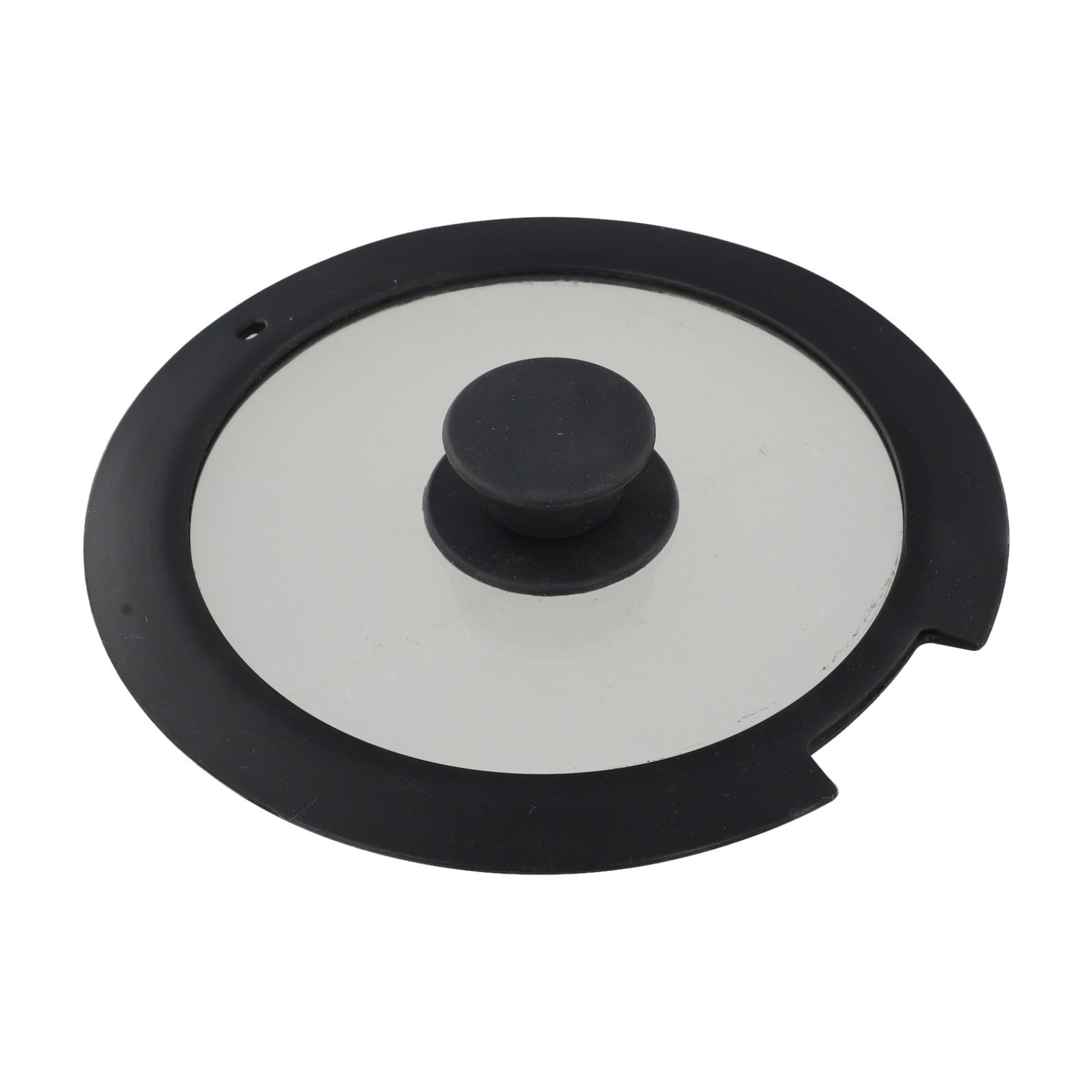 Sleek Black White Silicone Lids Available in Size Range of 18cm to 26cm B 20CM A 20CM — image 4
