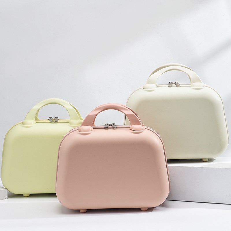 Red Handheld Makeup Organizer - Compact and Portable Cosmetic Storage Case with Multiple Color Options โ image 2