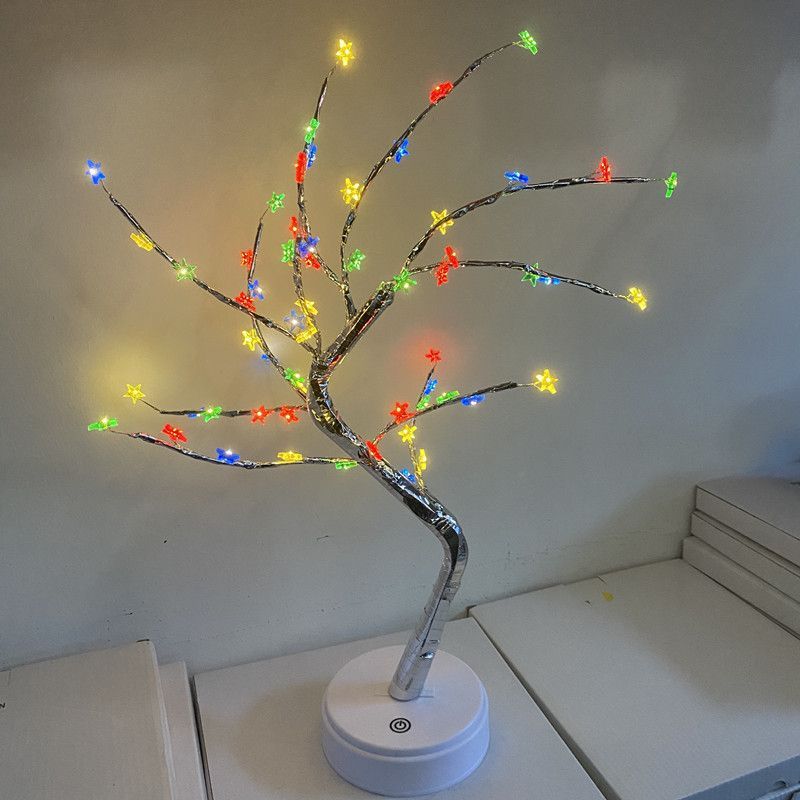 Pearl Night Light Tree, LED Decorative Lamp, Bedroom Decoration, Couple Bedroom, Entryway Decoration, Bedside Lamp, Christmas Decoration, Halloween Decoration