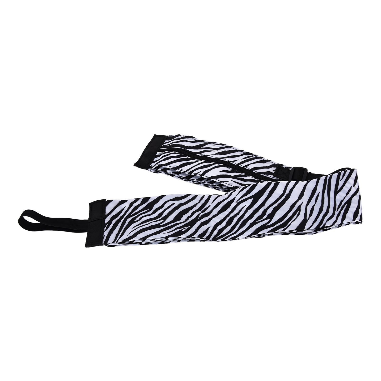 Stylish Reusable Shopping Bag Oxford Cloth Portable Foldable High Capacity Shoulder Bag Waterproof ToteZebra Stripe โ image 6
