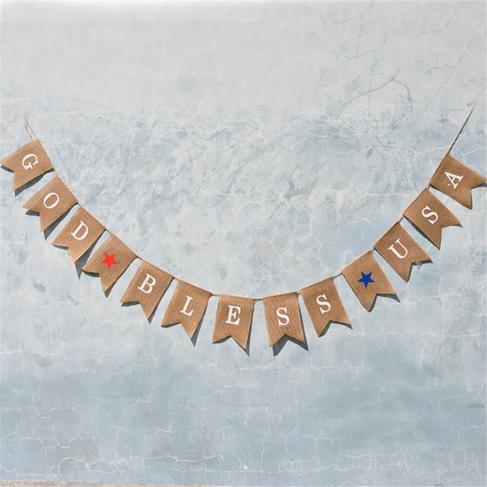 13pcs Set Fashionable Cloth Forked Tail shaped Banner for Party Decoration — image 3