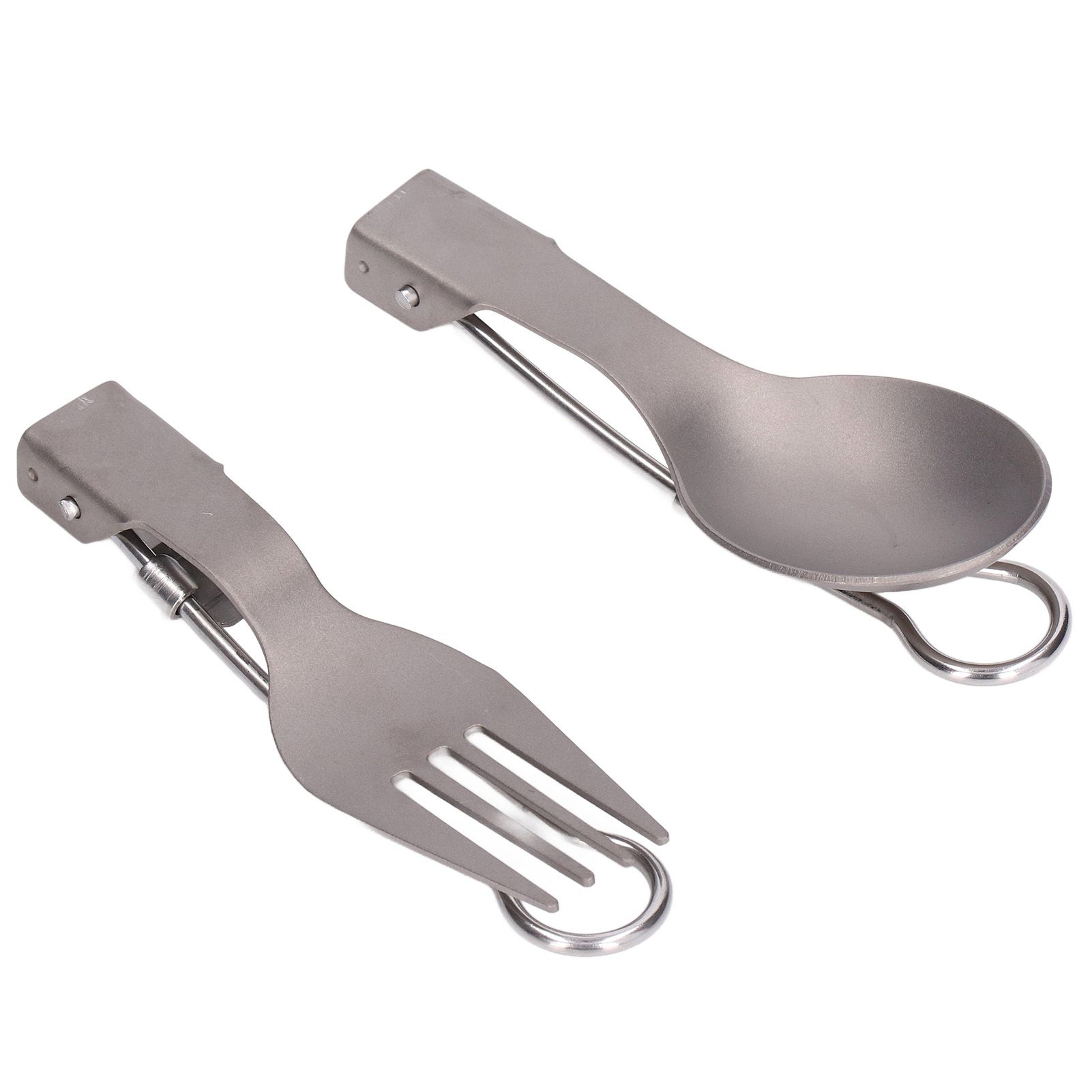Camping Cutlery Set Camping Foldable Spoon Fork Portable Travel Tableware for Outdoor Picnic โ image 6