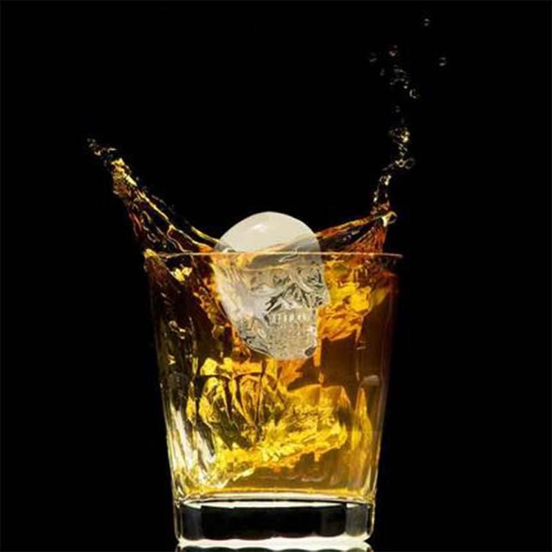 Skull Ice Mold, Chocolate Jelly Mold, Black — image 4