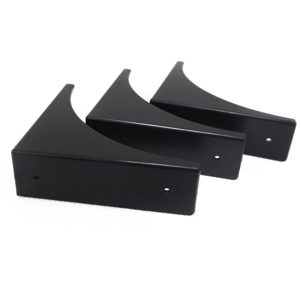 4 Pcs Decorative Desk Box Corner Protector Desk Case Edge Cover Safety Guard Furniture Corner Bumpers Thickened Hardware (Black) — image 3