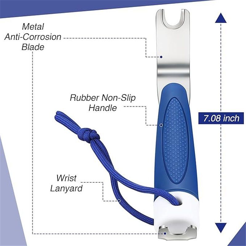 Practical and Durability Boat Cover Snap Release Tool Save Canvas from Ripping, Design for Boaters and Anglers(blue) — image 5