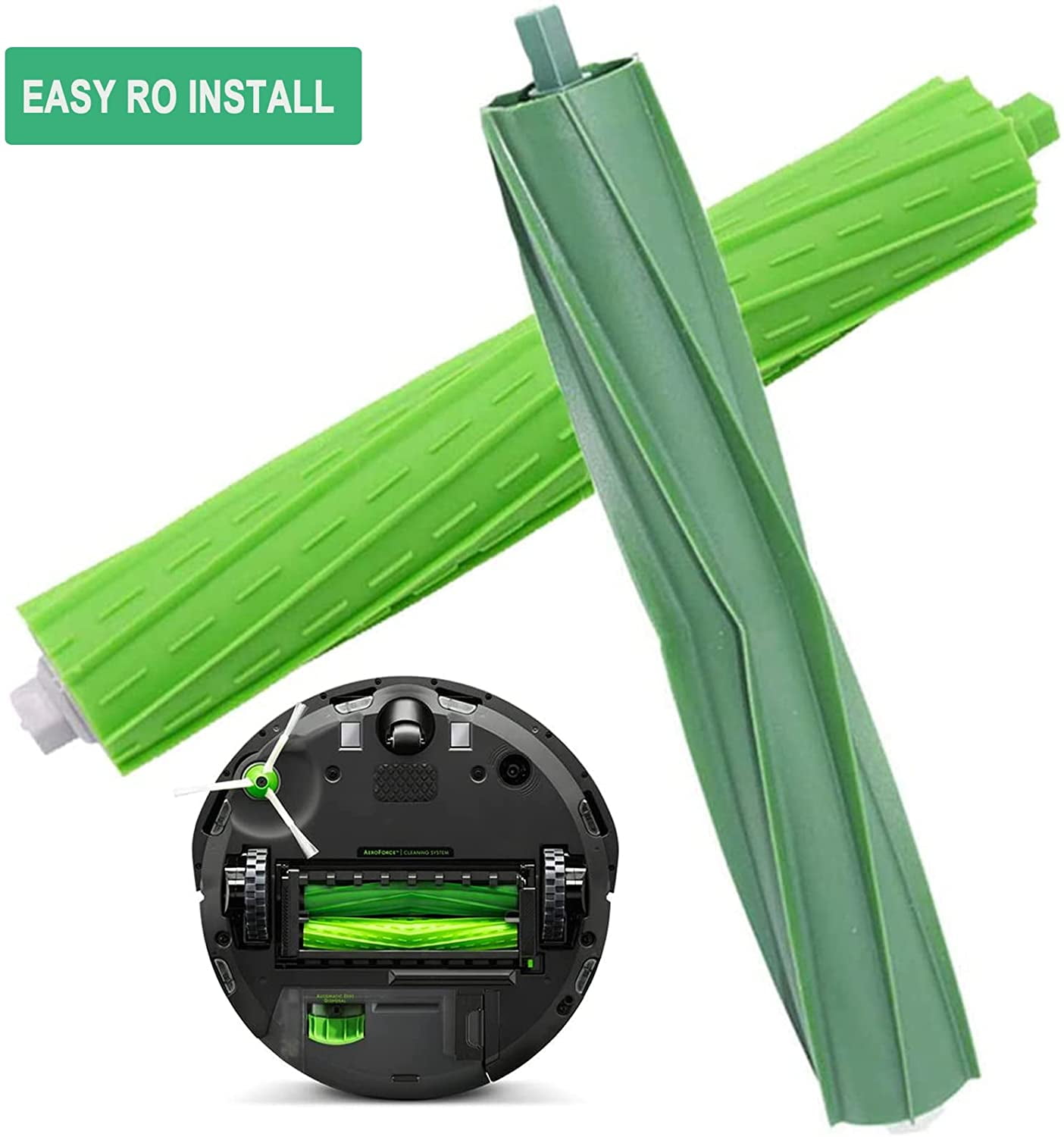 Replacement Parts for iRobot Roomba E, I and J Series - Includes Multi-Surface Rubber Brush & High Performance Filter 1+1 β image 3