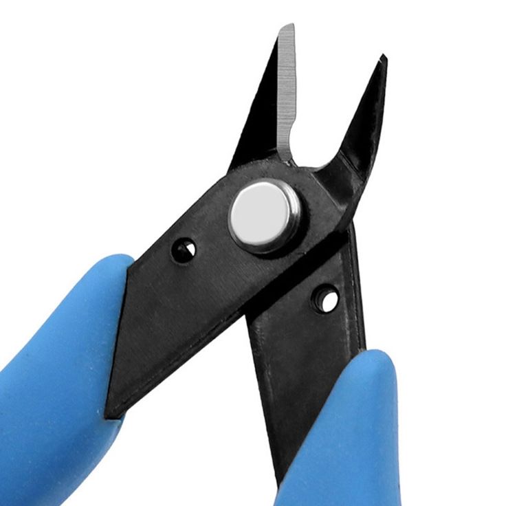 Wire Cutters, Flush Cutters with Internal Spring, Jewelry Making Tools, Cable Cutters with Smooth Handle for Component Foot — image 4