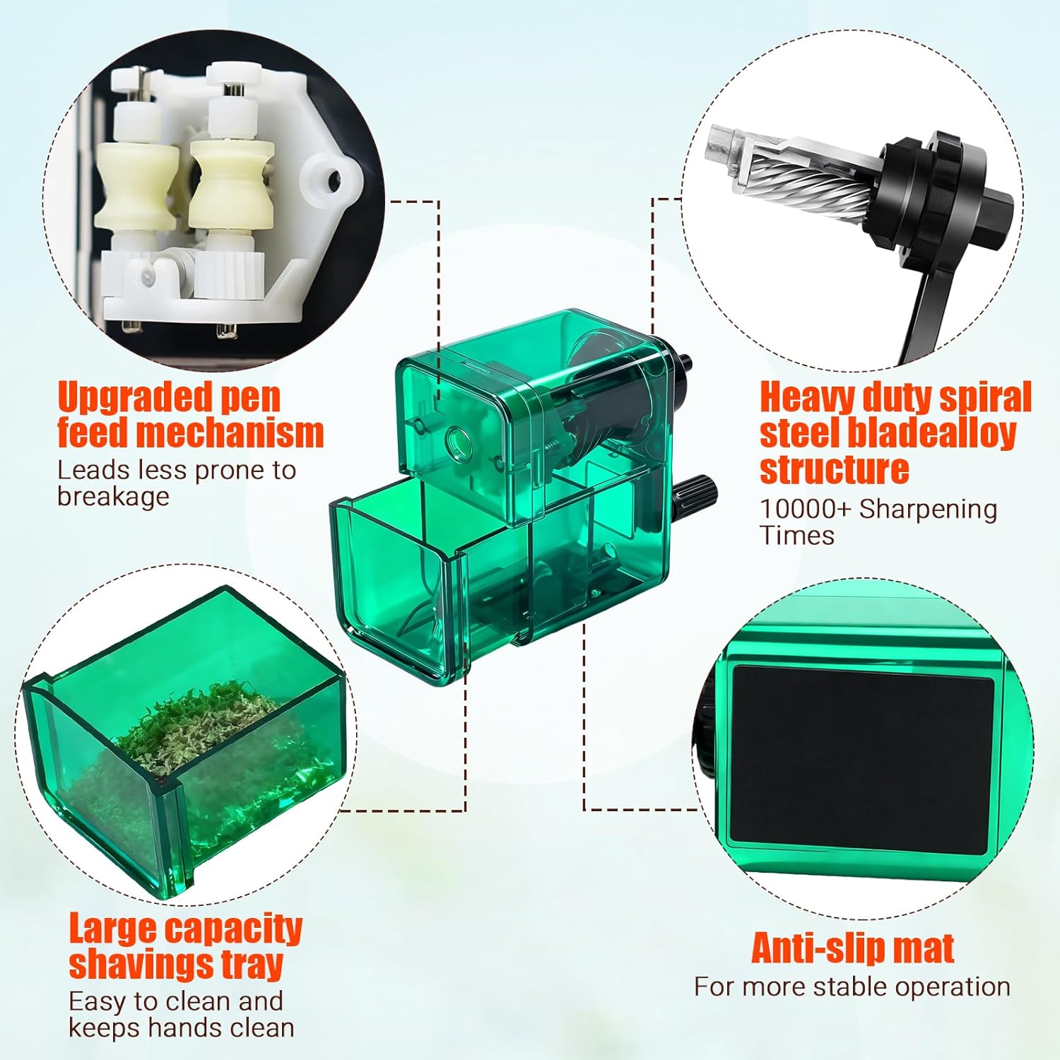 Adjustable Green Tabletop Puntenslijper 1 Piece â image 4