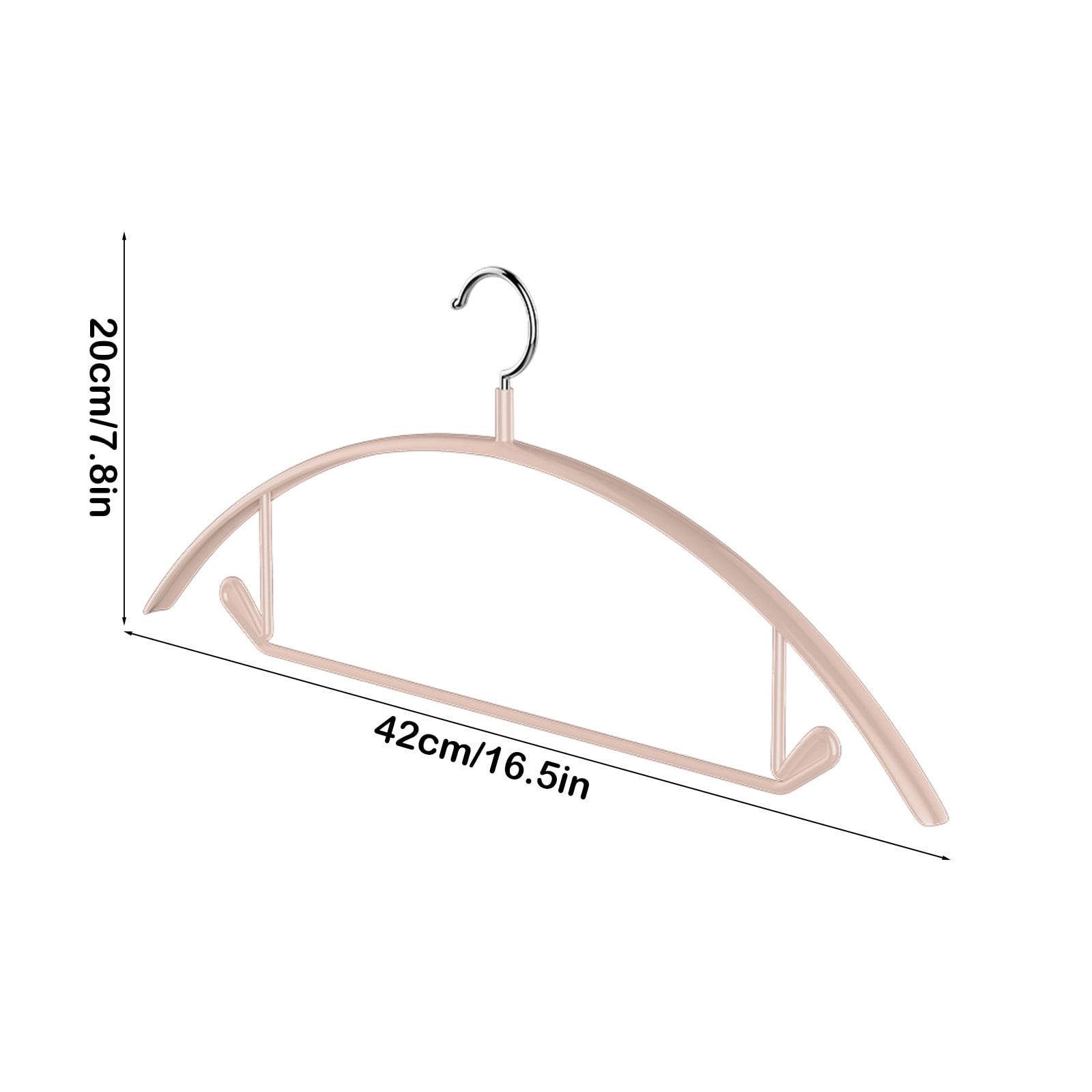 Premium Velvet Hangers, Heavyduty- Non Slip No Shoulder Bump Suit Hanger - Chrome Hooks,Space Saving Round Clothes Hanger for — image 3