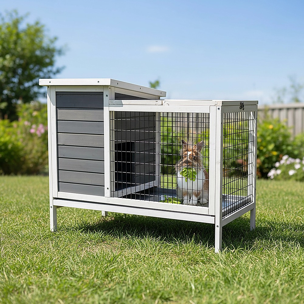 Rabbit Bunny Cage Hutch Pet Cages Enclosure โ image 5
