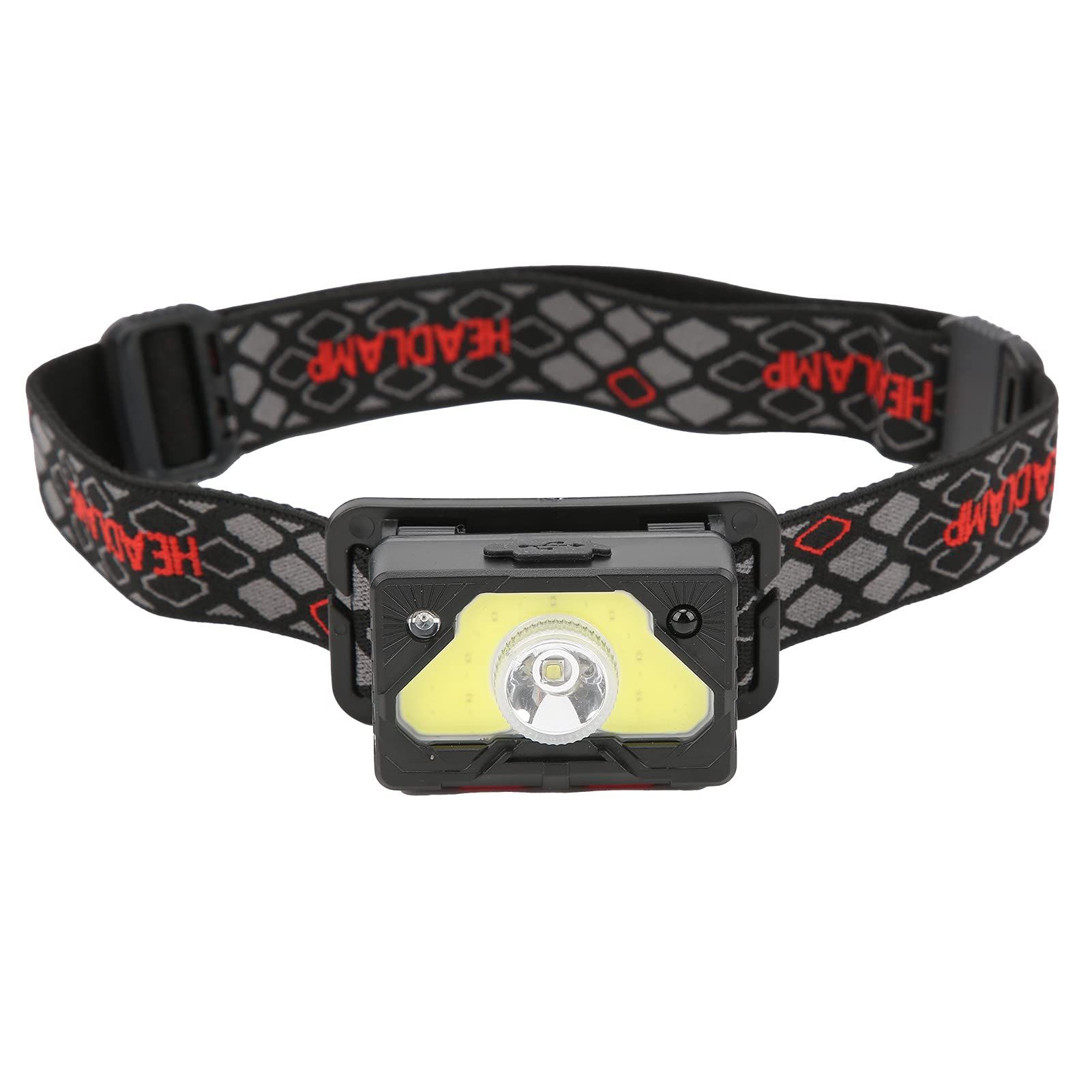 Small Portable Multi Angle Adjustment Rechargeable Headlamp Led Headlamp with USB Charging for Biking, Camping β image 4