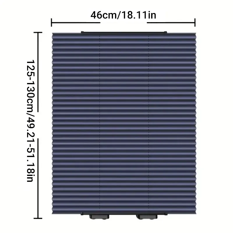Retractable Folding Sunshade Car Curtain Blackout Window Shade Vehicle Sun Block — image 3