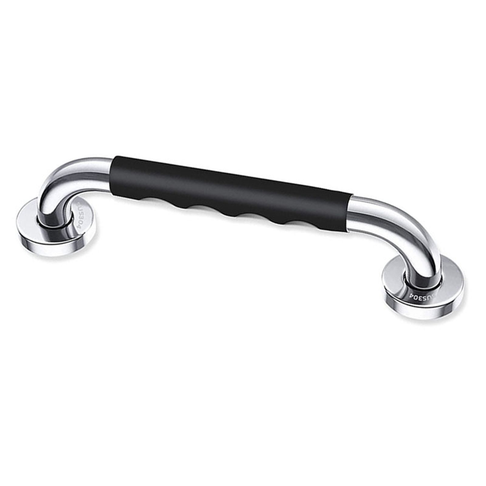 Safety Grab Bar 33.5cm Bathroom Anti Slipping Shower Handle Stainless Steel Silicone Cover Grab Bar — image 3