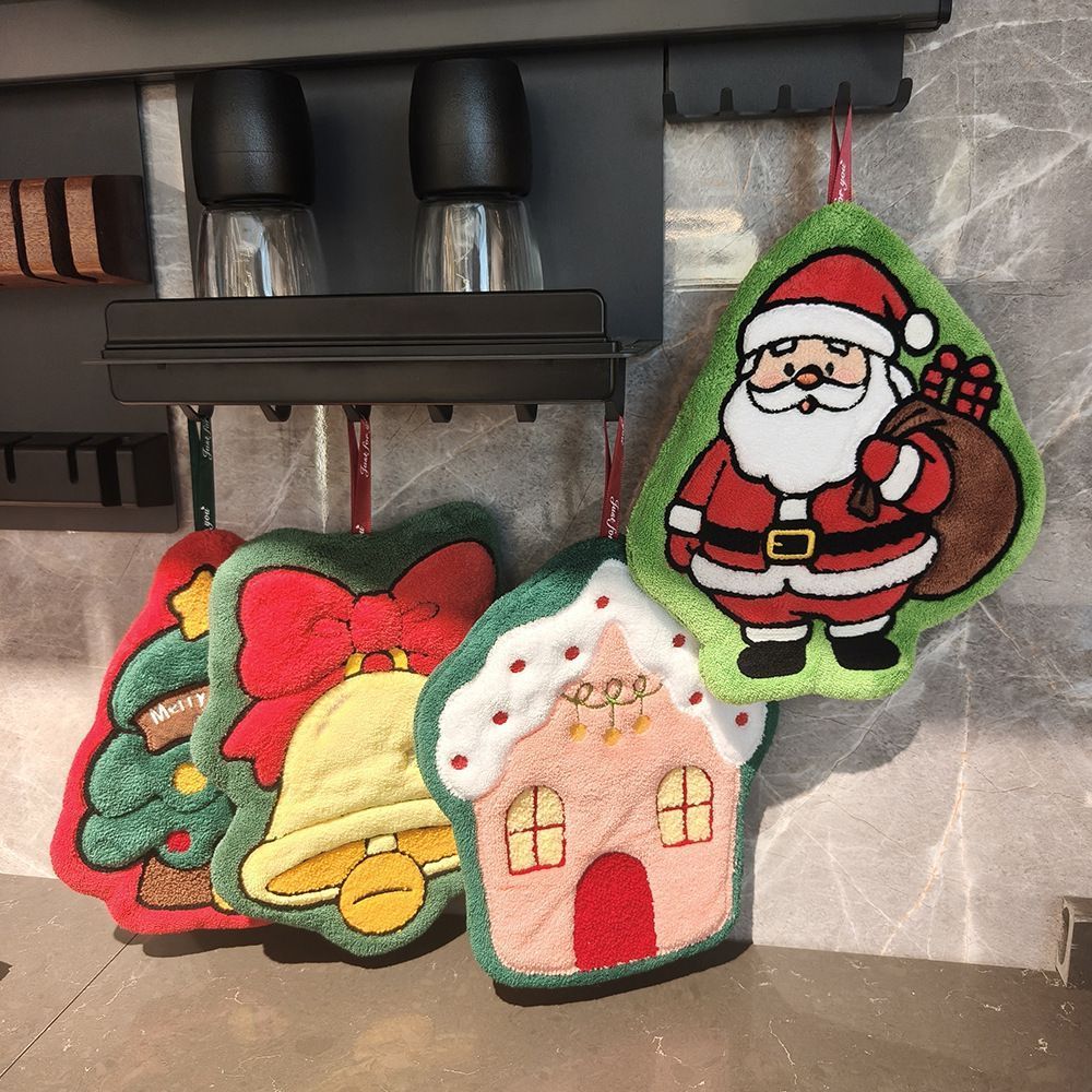 2Pcs White Beard Santa Claus Ornament — image 2