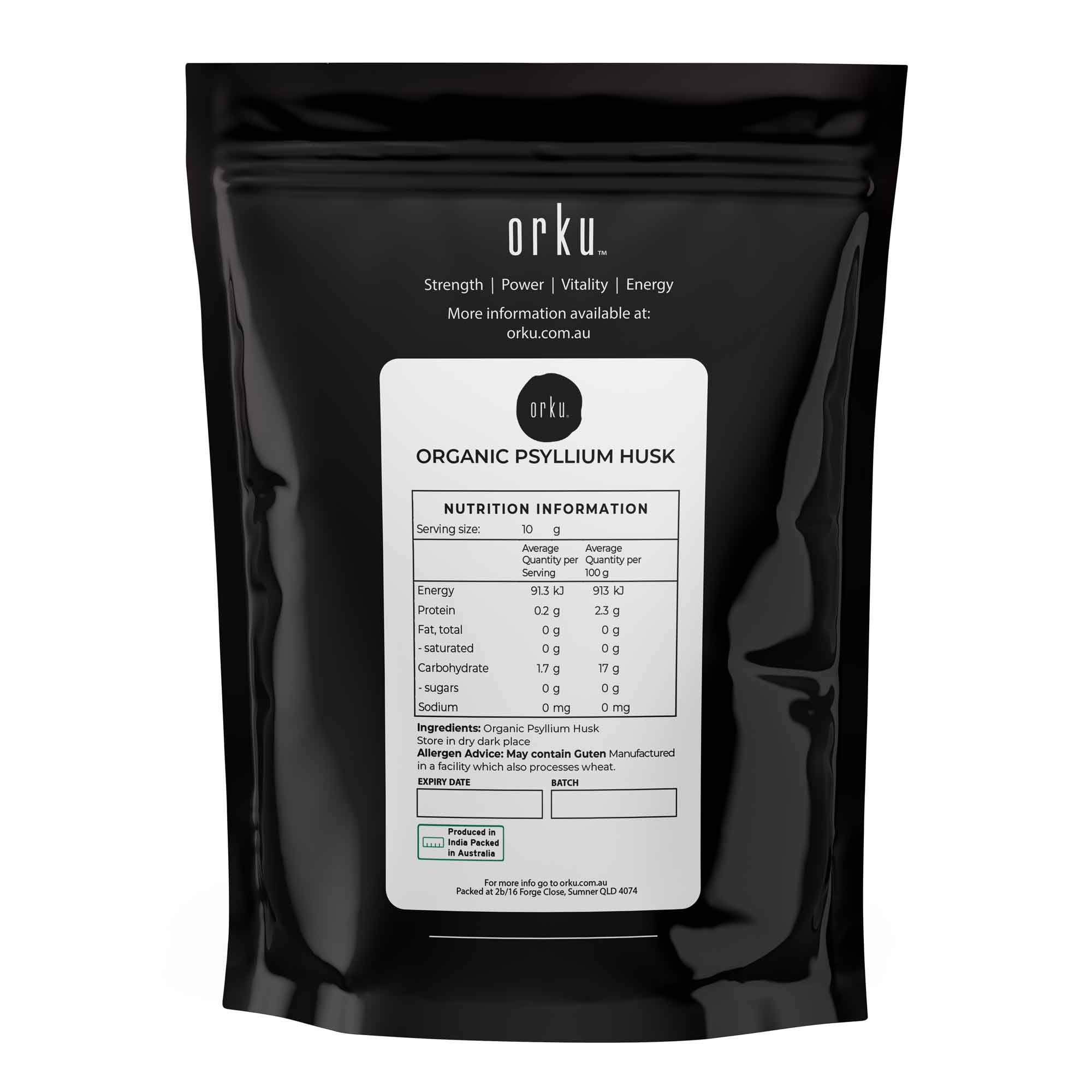 2Kg Organic Psyllium Husk Bag - Isabgol Ispaghula Natural Fibre Source โ image 2