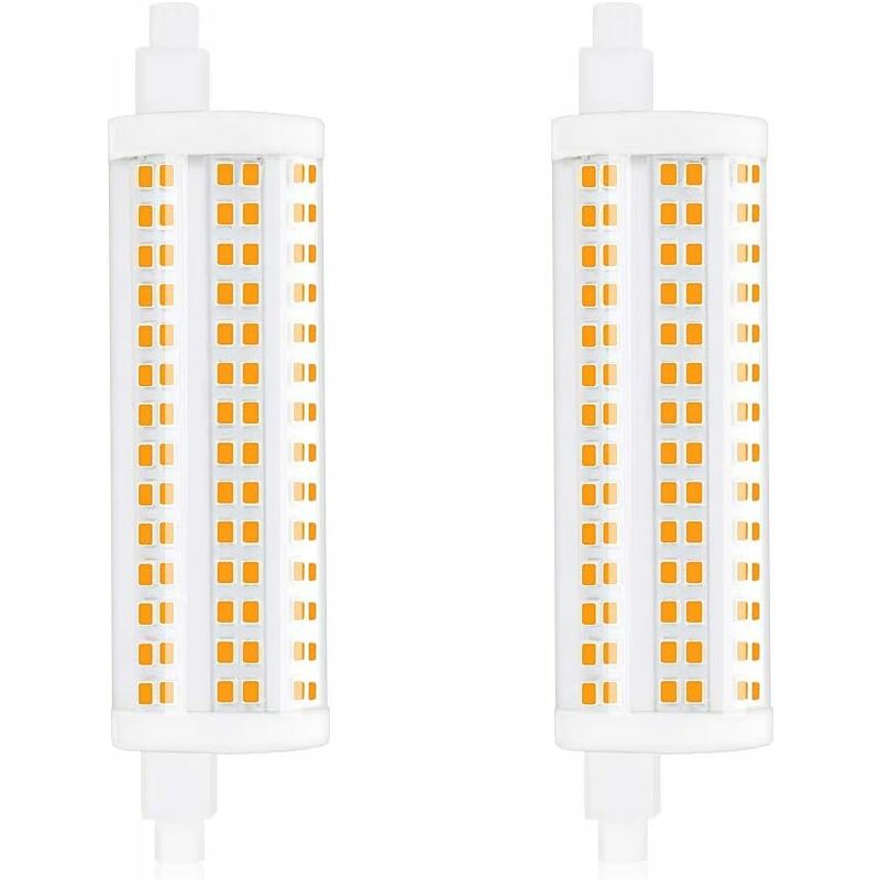 R7s Dimmable LED Bulb 20W 118mm Daylight 4000K 2200lm 2pcs Equivalent to 200W Halogen Energy Class A+