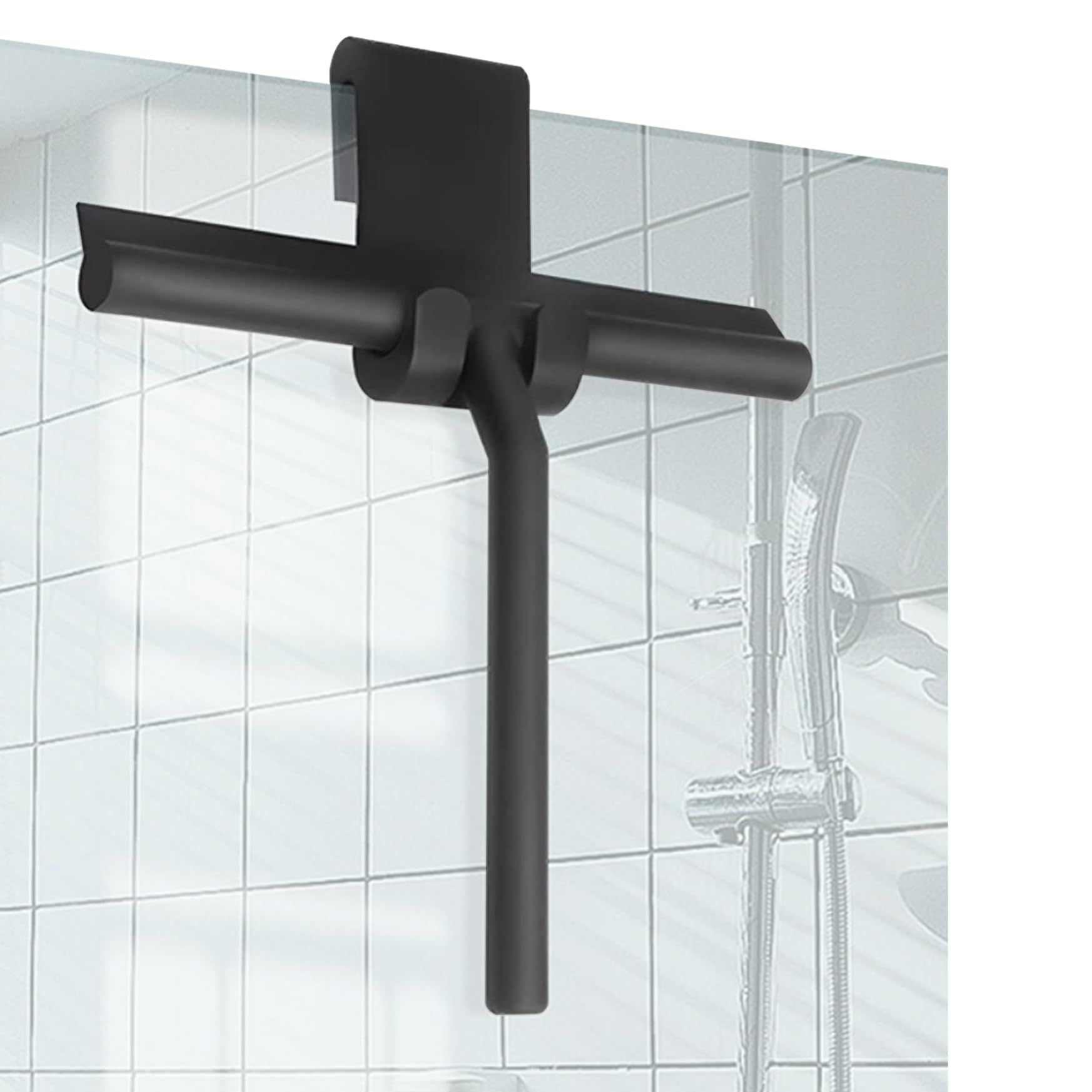 Squeegee for Glass Door Window Squeegee with Handle All-Purpose Squeegee Cleaner with Hook for Mirrors Tile โ image 3